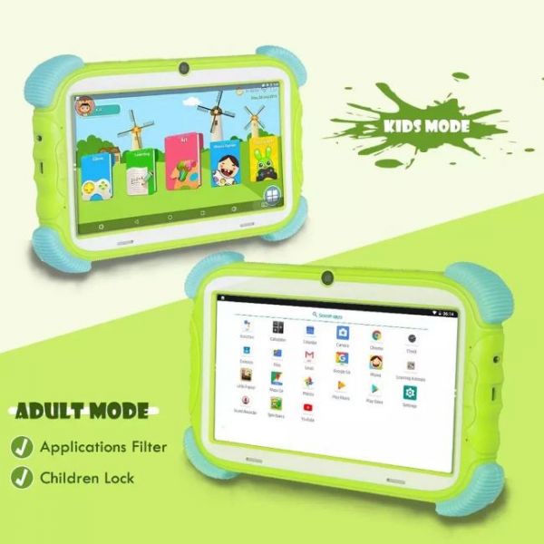 Tablette pour enfants que les parents peuvent contrôler avec le mode enfants et adulte