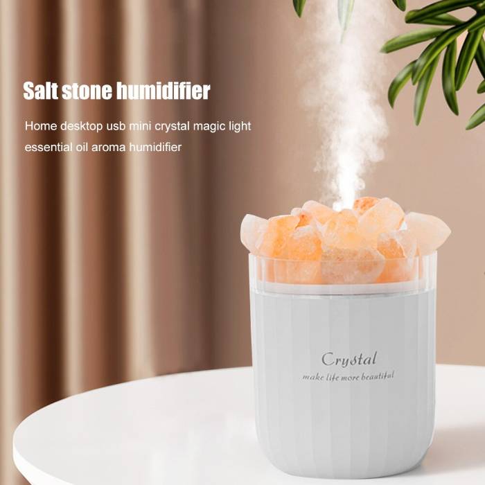 Generic Diffuseur d'arôme en pierre de sel pour maison d'air usb