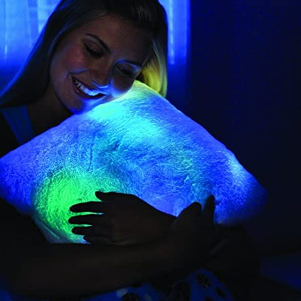 Coussin Molon Lumière LED | Super doux au toucher | Veilleuse | Parfait pour la décoration