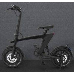 mini vélo électrique de couleur noire
