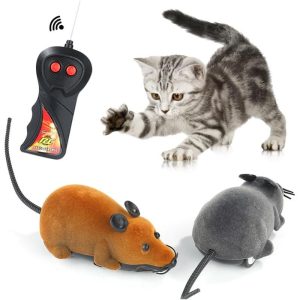 souris télécommandée bon marché que les chatons adorent chasser