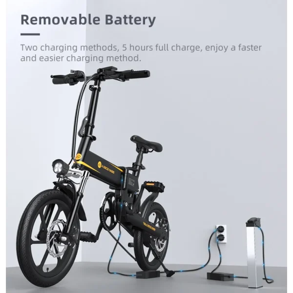 batterie remplaçable pour vélo électrique pliable