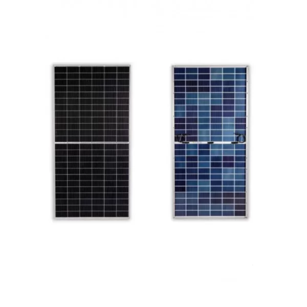 module solaire à cadre noir à haut rendement adapté à tous les types de toits