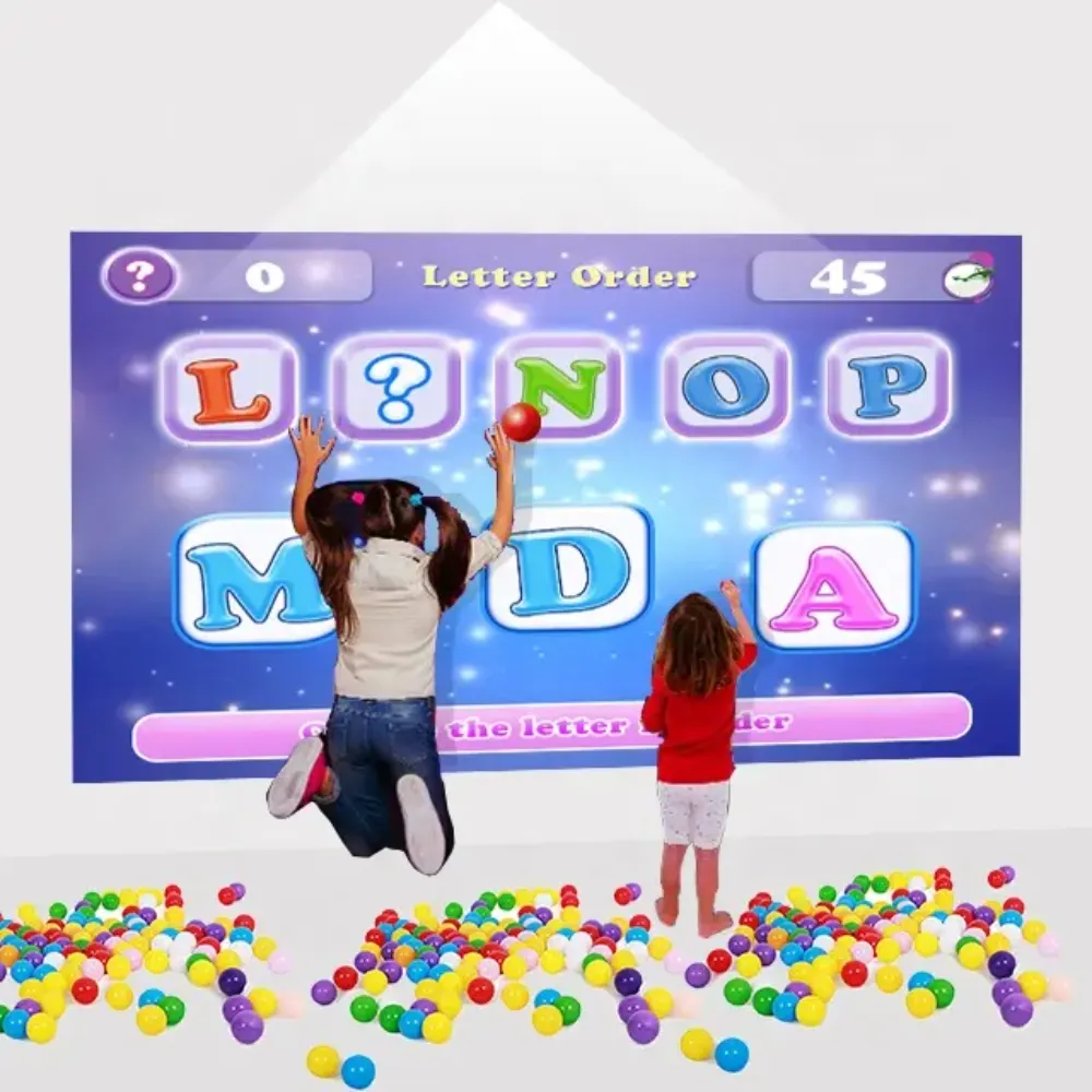 Projection murale/sol interactif 3D, jeux muraux pour enfants, jeux  interactifs, jeux interactifs pour enfants