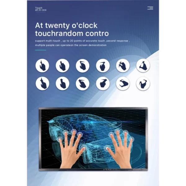 multi-points touch screen