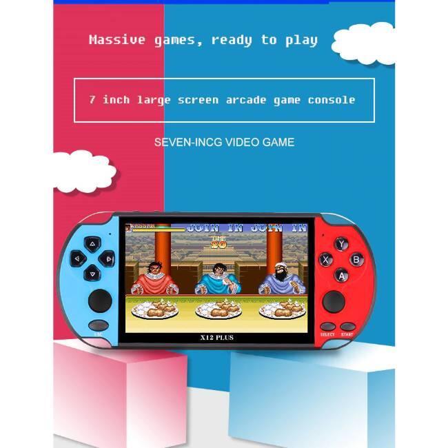 X12 Plus Console de Jeu Portable de 7,1 pouces - NewTechStore Eshop