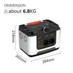 Centrale Electrique Portable avec Batterie au Lithium (500W-1000W) – Image 3