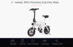 DYU D1 Vélo Electrique Intelligent – Image 13