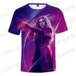 T-shirt Décontracté Imprimé en 3D (Super-Héros) – Image 13