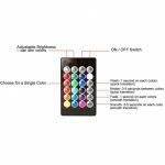 Smuxi E27 (3W) RGB Lampe Intelligente avec Télécommande de 24 Touches – Image 4