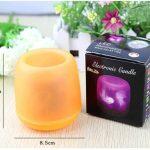 Βougie LED Εlectronique Colorée avec Capteur de Son