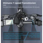 ADO A16 XE Vélo Électrique Pliante sans Accélérateur – Image 10