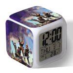 Horloge LED Lumineuse avec des Personnages du Jeu Battle Royale – Image 11