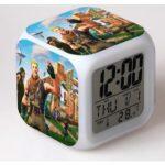 Horloge LED Lumineuse avec des Personnages du Jeu Battle Royale – Image 8