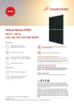 Canadian Solar Panneau Solaire 455 Watt Cadre Noir N-Type – Image 2