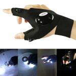 Gants Etanches Intelligents avec Lampes de Poche LED (Paire)