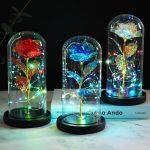 Fleur - Veilleuse LED Colorée Clignotante