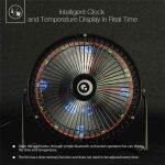Digoo DG-TF111 Ventilateur Electrique avec Ecran LED Multicolore – Image 2