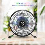 Digoo DG-TF111 Ventilateur Electrique avec Ecran LED Multicolore