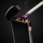 Briquet Plasma à Double Arc Chargé par Câble USB – Image 3