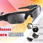 WD 480P Lunettes de soleil avec Caméscope Numérique