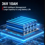 DYU D16 Vélo Electrique Pliant Intelligent – Image 6