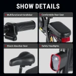 DYU D16 Vélo Electrique Pliant Intelligent – Image 9