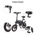 DYU D3 Vélo Electrique Intelligent – Image 3