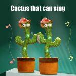 Cactus en Pelouche - Jeu Électronique qui Danse et Chante – Image 2