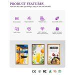 Signalisation Numérique pour l'Art avec Cadre en Bois – Image 3