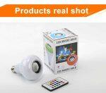 Meel 12W RGB Dimmable Lampe de Musique Intelligente avec Télécommande – Image 9