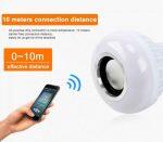 Meel 12W RGB Dimmable Lampe de Musique Intelligente avec Télécommande – Image 5