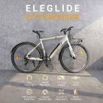 Eleglide CityCrosser Vélo de Ville Électrique avec Gros Pneus 27,5 de Pouces – Image 5