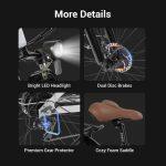 Eleglide T1 STEP-THRU Vélo Électrique avec de Système de Transmission à 7 vitesses – Image 11