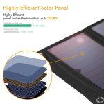 Floureon Panneau Solaire Pliant avec 3 ports USB – Image 7