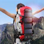 Floureon Panneau Solaire Pliant avec 3 ports USB – Image 2