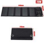 Panneau Solaire Pliant avec Régulateur de Tension Intelligent – Image 10