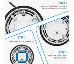 Disque de Football de Lévitation avec de l'Air Clignotant – Image 5