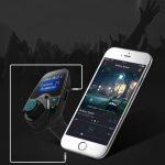 Gakaki Transmetteur et Récepteur de Voiture à mains Libres avec double Chargeur USB et lecteur MP3 – Image 2