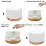 GDAS 02390YK Distributeur de Huiles Essentielles et de Parfum avec Télécommande et Humidificateur à Ultrasons – Image 5