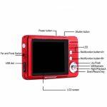 Gizcam Appareil Photo Numérique de 2,7 pouces HD 720P 18 MPixel – Image 3
