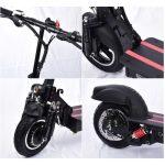 Hi-Flying L002 Scooter Électrique Pliant avec 2 Moteurs 600 W (1.200 W) – Image 2