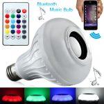 Meel 12W RGB Dimmable Lampe de Musique Intelligente avec Télécommande