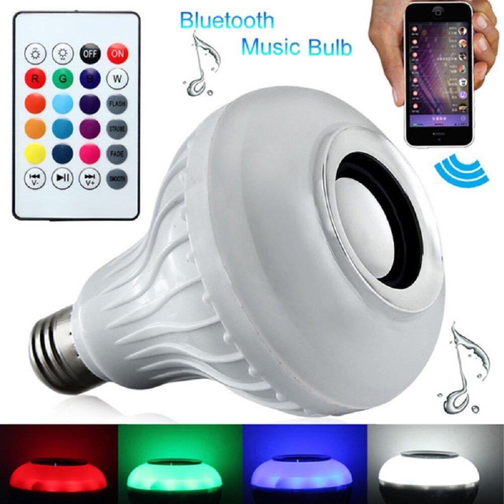 HTB1LeHgc6fguuRjSspkq6xchpXaO Meel 12W RGB Dimmable Lampe de Musique Intelligente avec Télécommande – Image 1