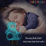 Ours en Peluche - Lampe holographique avec éclairage optique 3D – Image 3