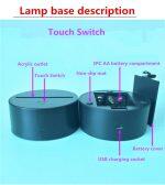 Lampe holographique de Main de Victoire avec Eclairage Optique 3D – Image 5