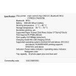 HUAWEI Mini Portable Bluetooth Couleur Imprimante pour Smartphones – Image 10