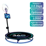 PhotoBooth Plate-forme Rotative à 360 Degrés pour Photos et Vidéos – Image 9