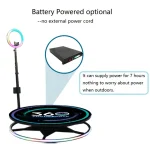 PhotoBooth Plate-forme Rotative à 360 Degrés pour Photos et Vidéos – Image 3