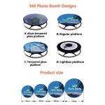 PhotoBooth Plate-forme Rotative à 360 Degrés pour Photos et Vidéos – Image 2
